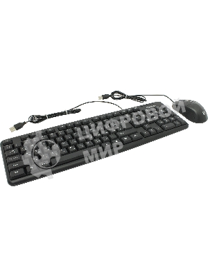 Комплект клавиатура+мышь Defender Dakota C-270 проводной, USB, 1000 DPI, чёрный