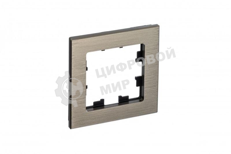 Рамка 1-м AtlasDesign Nature металл латунь SchE ATN312201