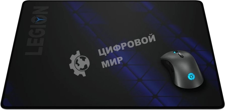 Коврик для мыши Lenovo Legion Gaming Большой черный/синий 450x400x2мм