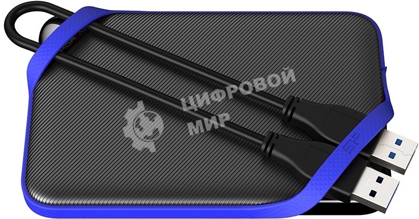 Внешний жесткий диск Silicon Power Armor A62 4Tb USB 3.2, Blue