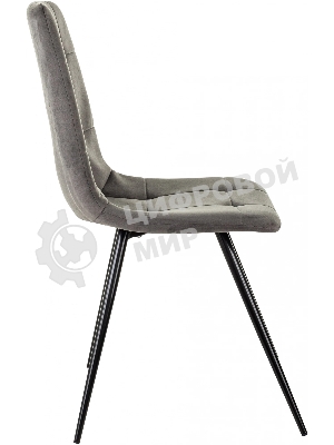 Стул для дома Бюрократ CH-K1_4 комплект 4 шт т. серый Holland 18 металл черный на ножках