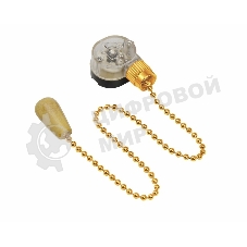 Выключатель Rexant для настенного светильника c деревянным наконечником 