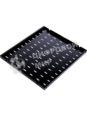 Полка перфорированная, глубина 580 мм, черный (СВ-58-9005)