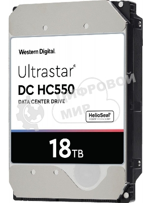 Жесткий диск Western Digital SAS 18Tb 7200RPM 12Gb/S 512MB DC HC550 0F38353
