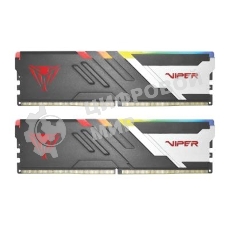 Оперативная память Patriot Viper Venom, DDR5, 32Gb (2x16Gb), 6000MHz, CL30, DIMM, с радиаторами, RGb, черный