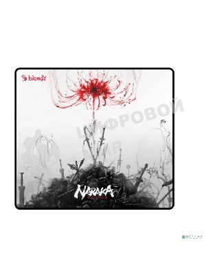 Коврик для мыши A4Tech Bloody BP-45 Naraka белый/рисунок 450x400x3мм