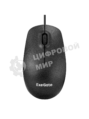 Комплект клавиатура+мышь ExeGate MK150 проводной, USB, 1200 DPI, чёрный