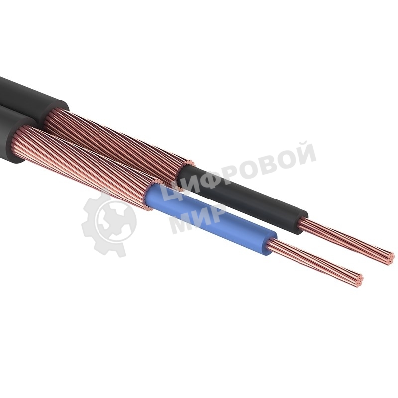 Кабель ШГЭС 2 PROconnect, черный, бухта 100 м