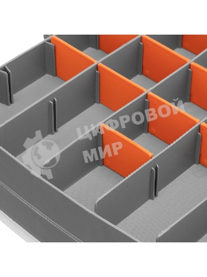 Органайзер Stels двухсторонний 325x280x85мм, пластик 90709