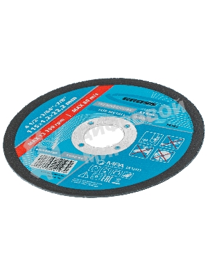 Круг отрезной по металлу Gross SWA60TBF 115х1.2х22.2мм 74362