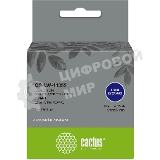 Этикетки Cactus CS-LW-11355 сег.:51x19мм черный белый 500шт/рул Dymo Label Writer 450/4XL