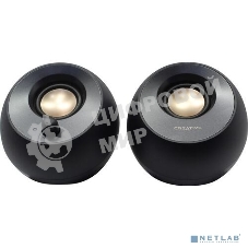 Колонки Creative Pebble V2 MF1695 2.0 черный 8Вт