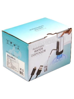 Помпа для 19л бутыли Aqua Work H-RP14 электрический черный/белый