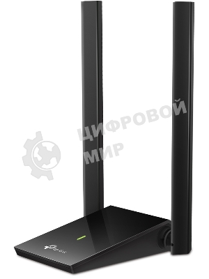 Адаптер TP-Link AC1300Mbps Dual-band High-Gain wireless USB adapter, 867Mbps at 5G and 400Mbps at 2.4G, two high gain antennas, USB 3.0, USB extension cable, support wave 2 MU-MIMO, full compatible with Windows and macOS.