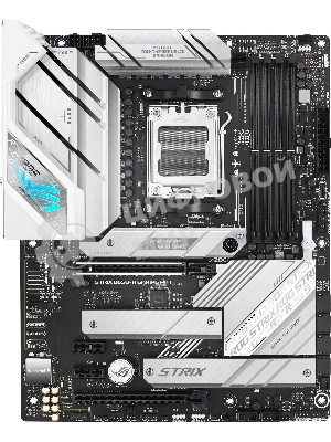 Материнская плата ASUS ROG STRIX B650-A GAMING WIFI, AM5, AMD B650, 4xDDR5, 4xSATA, 3xM.2, 1xPCIe 4.0 x16, 1xPCIe 4.0 x4, 1xHDMI, 1xDP, 1x 2.5Gb LAN, 3xUSB-A 3.2 Gen 2, 4xUSB 2.0, 5x3.5 мм, 7.1, Standard-ATX