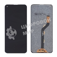 Дисплей для Tecno Spark 5 черный