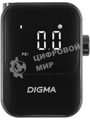 Автомобильный компрессор Digma QBK-120B черный, шланг 0.2м