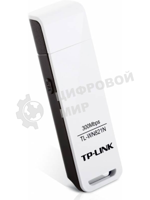 Сетевой адаптер TP-Link TL-WN821N Беспроводной USB адаптер 300 Мбит/с стандарта N
