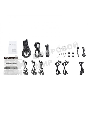 Блок питания Thermaltake Toughpower GF1 ARGb RTL (PS-TPD-0650F3FAGE-1), 650Вт, 80 PLUS Gold, 140мм, модульный, черный