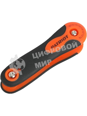 Набор ключей PATRIOT SKT-8F, TORX, T9-T40 складные, CRV, 8-в-1