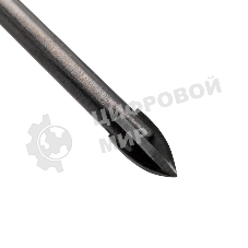 Сверло по стеклу и керамике Kranz 3 мм 4 грани шестигранный хвостовик