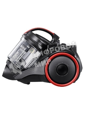 Пылесос Samsung VC15K4116VR/EV красный/черный, 390/1500 Вт, уборка сухая, пылесборник контейнер 1.3 л