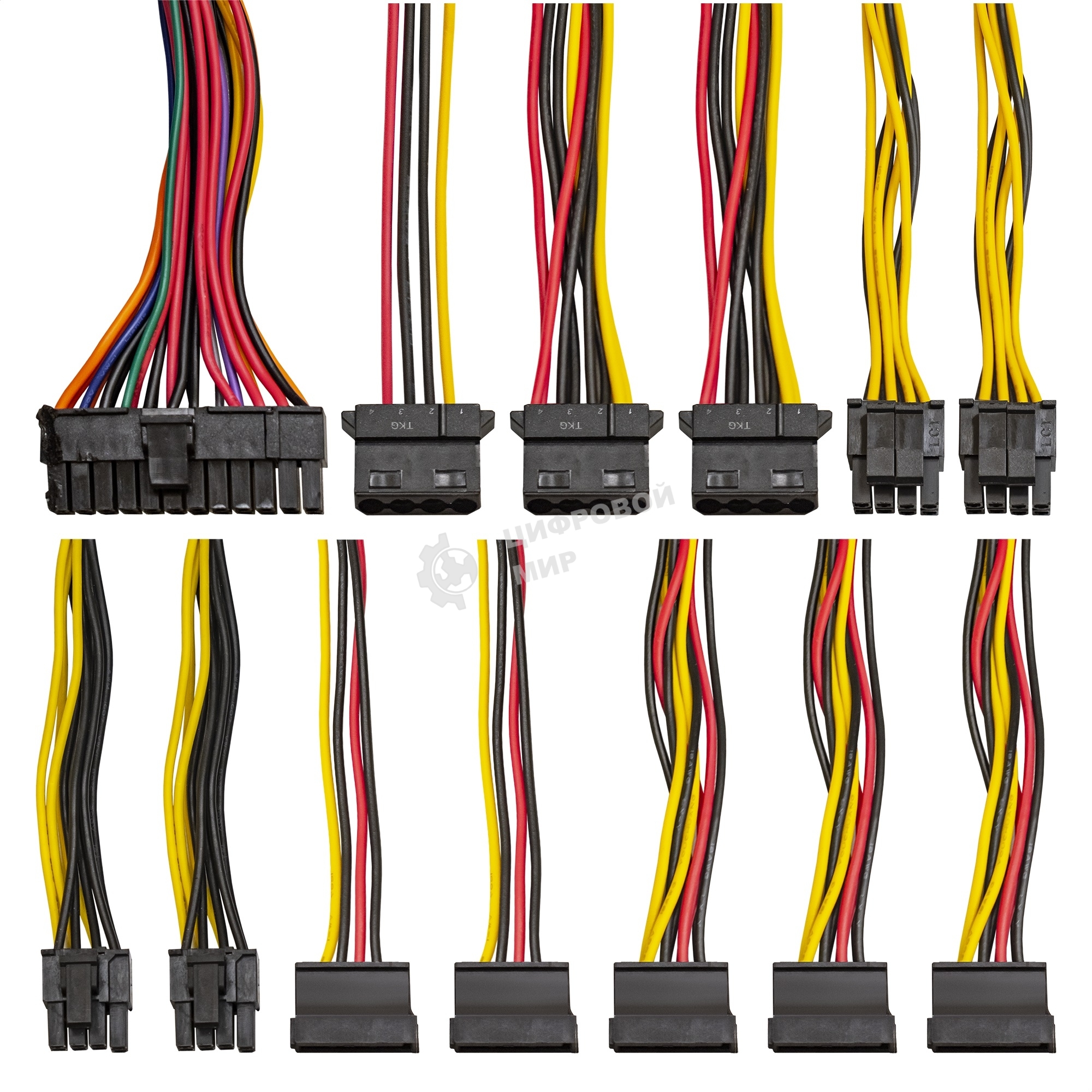 Блок питания ExeGate UN800 (EX292179RUS), 800Вт, 120мм, серебряный