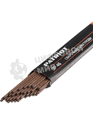 Электроды сварочные PATRIOT, марка ЭР 46, диам. 2,5 мм, длина 350 мм, уп. 1 кг