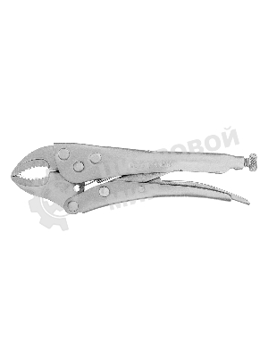 Зажим Сибртех ручной, полукруглый захват, 180 мм