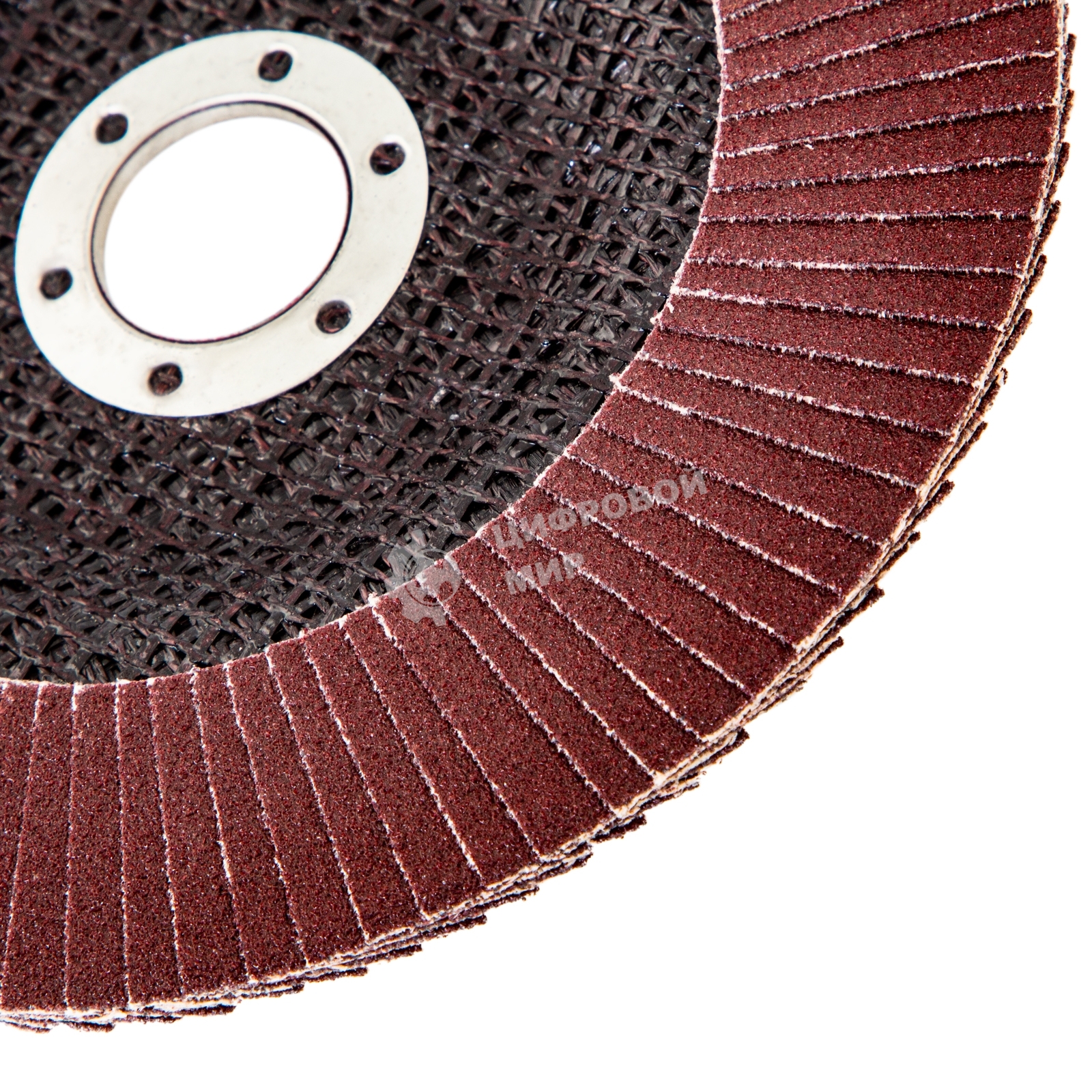 Круг лепестковый торцевой КЛТ-1, зернистость Р80(16Н), 150 х 22,2 мм, (БАЗ) Россия