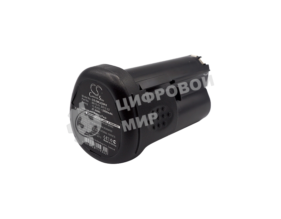 Аккумулятор CameronSino CS-DML820PX для DREMEL 8200, 8220, 8300 10.8V 2500mAh, 27.00Wh Li-ion