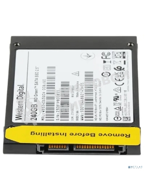 Накопитель SSD WD Green WDS240G3G0A, 240Gb, SATA III, 2.5