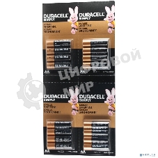 Батарейка DURACELL LR6-4BL BASIC 4x4 AA (16 шт. в упаковке)