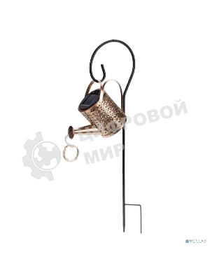 Светильник грунтовый Rexant Лейка, 3000К, встроенный аккумулятор, солнечная панель, коллекция Стамбул