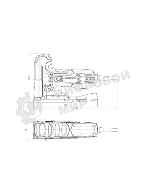 Лобзик электрический Metabo STE 100 Quick  710вт,маятн,эл-ка,кейс 601100500