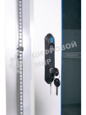 Шкаф телекоммуникационный напольный ЭКОНОМ 42U (600 × 800) дверь перфорированная 2 шт.