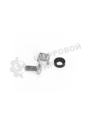 Крепежный комплект ExeGate CNS-M6-20 (винт, шайба, квадратная гайка, упаковка 20шт)