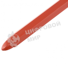 Мелки Matrix разметочные восковые красные, 120 мм, коробка 6 шт