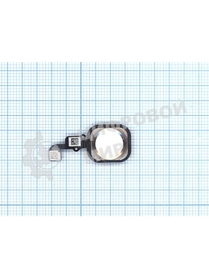 Кнопка HOME в сборе с механизмом и шлейфом для iPhone 6/6 Plus, золотая