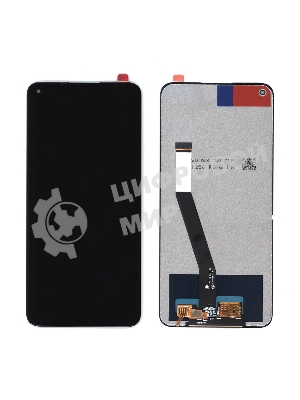 Дисплей для Xiaomi Redmi Note 9, Redmi 10X черный