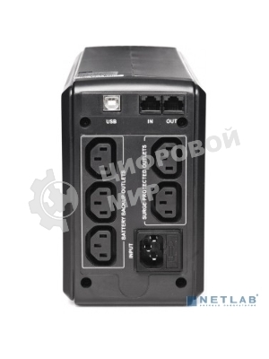 Источник бесперебойного питания Powercom SPT-500-II 400Вт 500ВА черный