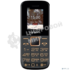 Мобильный телефон TEXET TM-202 черный