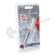 Термопаста Gembird FreeZzz GF-01-3 для радиаторов, 3гр, шприц