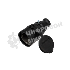 Розетка переносная влагозащищенная Rexant с крышкой, с/з, 16 А, IP44 каучук