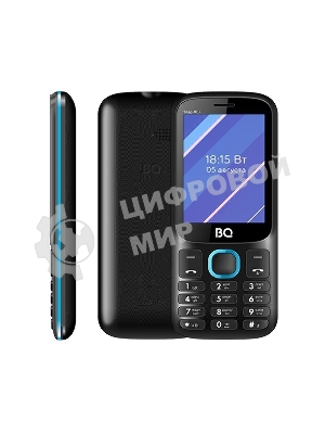 Мобильный телефон BQ 2820 Step XL+ черный/синий