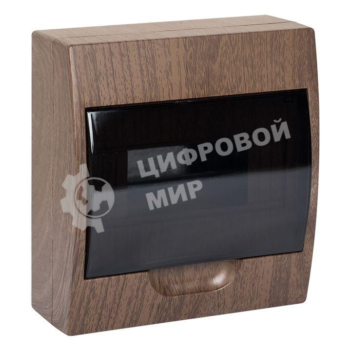 Щит ЩРН-П-8 IP41 темное дерево PROxima EKF pb40-n-8-dark