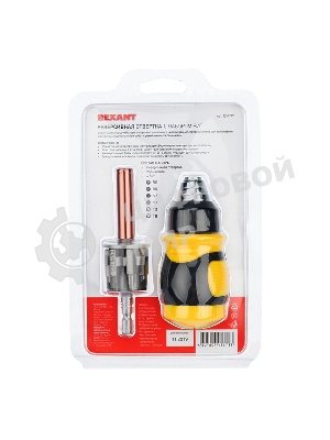 Набор Rexant 8 предметов с реверсивной отверткой