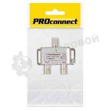 Делитель PROconnect (FD-2515) ТВ х 2 под F разъем 2500 СПУТНИК