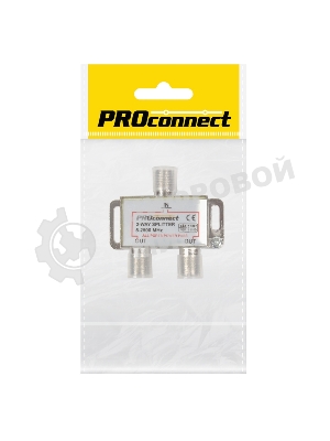 Делитель PROconnect (FD-2515) ТВ х 2 под F разъем 2500 СПУТНИК