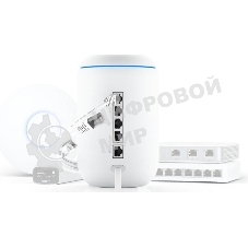 Многофункциональное устройство, объединяющее маршрутизатор, точку доступа Wi-Fi, коммутатор и контроллер Ubiquiti UniFi Dream Machine